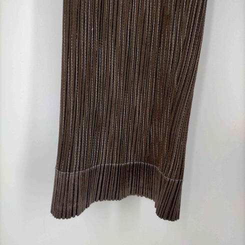 イッセイミヤケ ISSEY MIYAKE 90s 1997SS ステッチ プリーツ イージーパンツ レディース JPN:S
