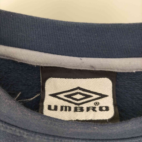 アンブロ UMBRO 90-00S ロゴ プリント クルーネック スウェット メンズ import:M