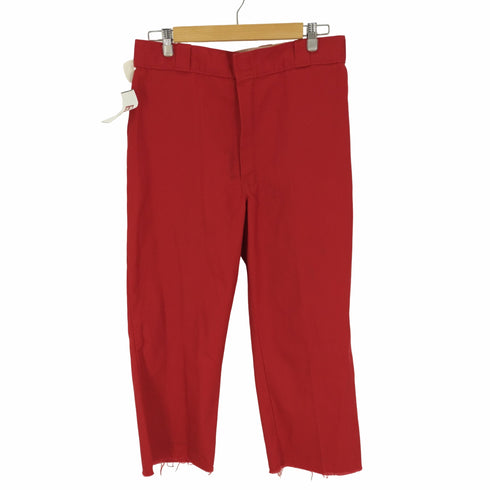 ディッキーズ Dickies 00S ウエスト 折り込み 加工 カラー ワークパンツ メンズ 38X32