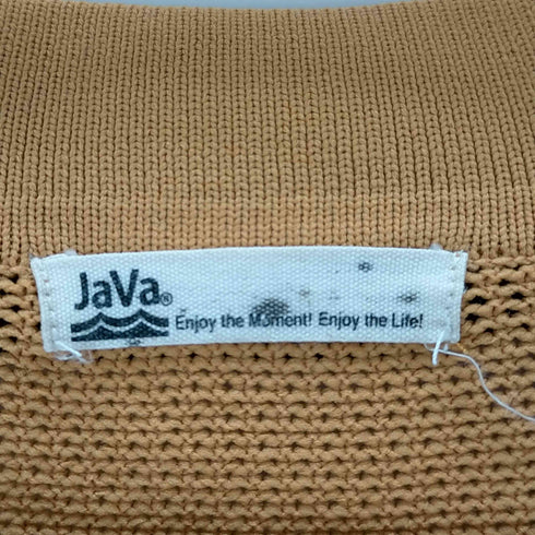 ジャバ JaVa 超軽量襟ラインニットポロ メンズ JPN:L