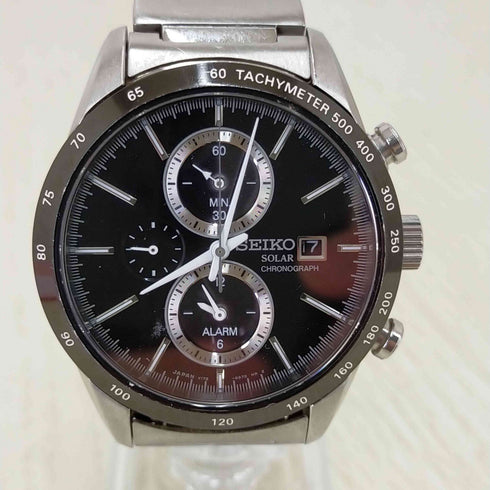 セイコー SEIKO SOLAR Chronograph ソーラークロノグラフ メンズ