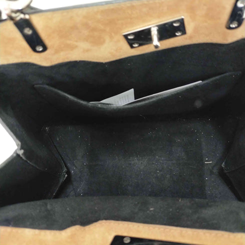 メゾンマルジェラ Maison Margiela SNATCHED スナッチミディアム2WAYショルダーバッグ ミラーロッククロージャー カーフレザー レディース