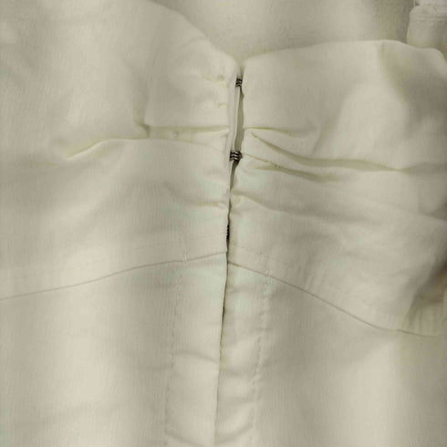 ザラ ZARA STRETCHY LINEN BLEND TOP レディース US XS