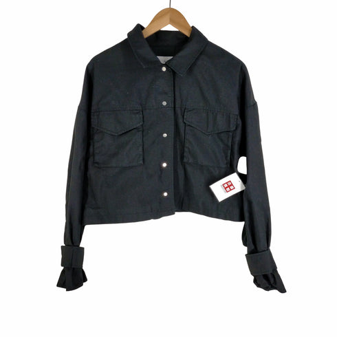 スライ SLY DOUBLE PK CROP ジャケット レディース FREE