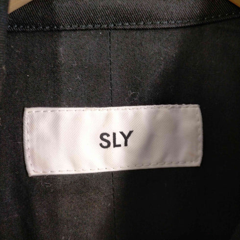 スライ SLY DOUBLE PK CROP ジャケット レディース FREE