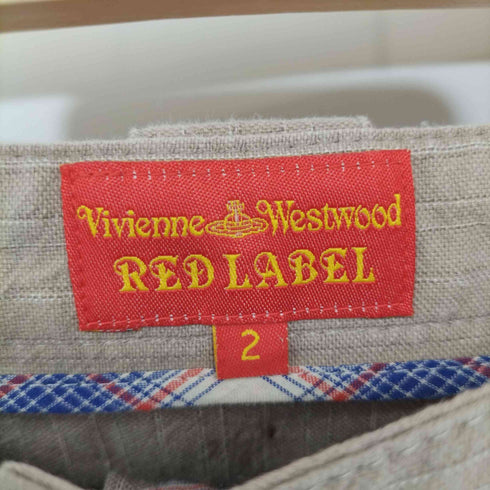 ヴィヴィアンウエストウッドレッドレーベル Vivienne Westwood RED LABEL 膝下 ストライプ フレアスカート レディース JPN:2