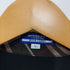 バーバリーブルーレーベル BURBERRY BLUE LABEL 襟チェック切替 ノースリーブシャツワンピース レディース JPN:36