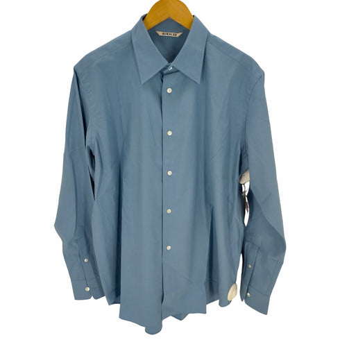 オーラリー AURALEE WASHED FINX TWILL SHIRT メンズ JPN:3