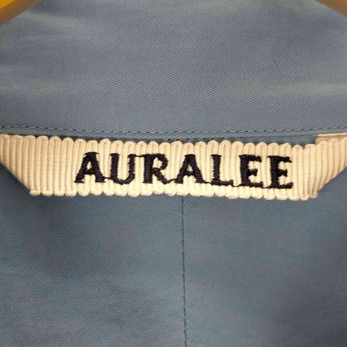 オーラリー AURALEE WASHED FINX TWILL SHIRT メンズ JPN:3