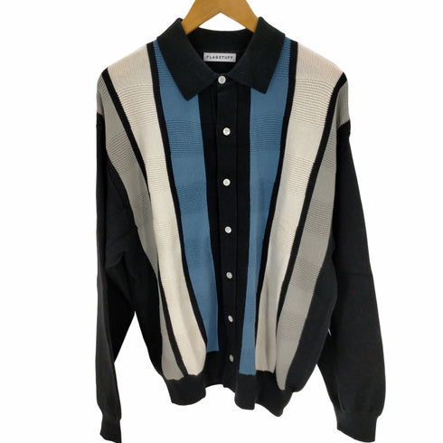 フラッグスタッフ F-LAGSTUF-F STRIPE KNIT CARDIGAN メンズ JPN:L