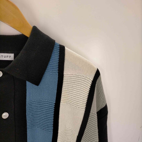 フラッグスタッフ F-LAGSTUF-F STRIPE KNIT CARDIGAN メンズ JPN:L