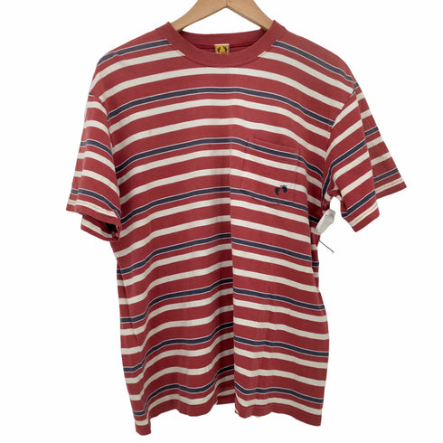 ハンテン HANGTEN 90S ボーダーポケットTシャツ メンズ import:M