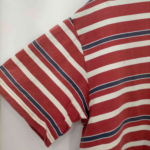 ハンテン HANGTEN 90S ボーダーポケットTシャツ メンズ import:M