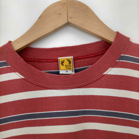 ハンテン HANGTEN 90S ボーダーポケットTシャツ メンズ import:M