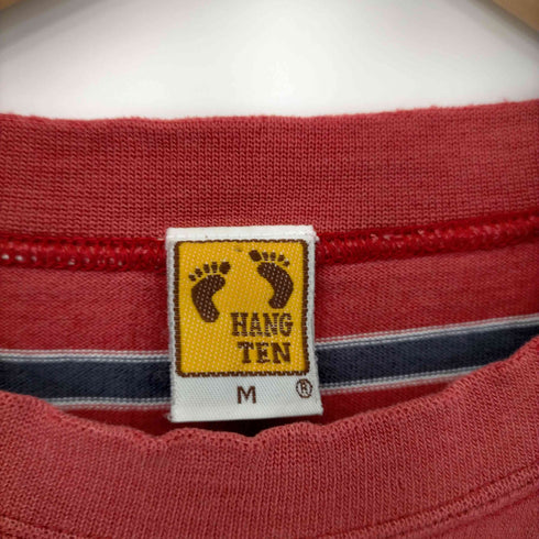 ハンテン HANGTEN 90S ボーダーポケットTシャツ メンズ import:M