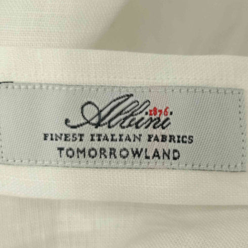 トゥモローランド TOMORROWLAND 18SS ALBINI社 リネン長袖シャツ メンズ S
