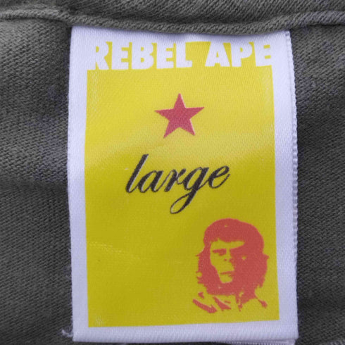 REBEL APE プリント Tシャツ メンズ JPN:L