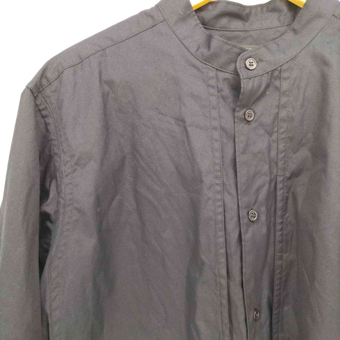 サイトバイヨウジヤマモト syte by Yohji Yamamoto バンドカラー プリーツデザイン L/S シャツ メンズ JPN:4