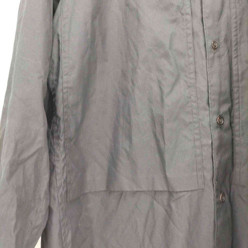 サイトバイヨウジヤマモト syte by Yohji Yamamoto バンドカラー プリーツデザイン L/S シャツ メンズ JPN:4