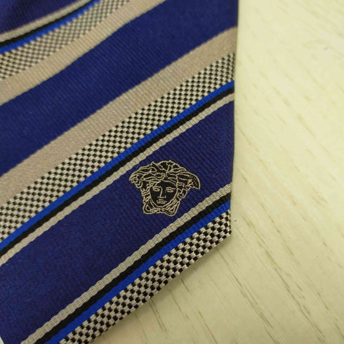 ヴェルサーチ VERSACE メデューサワンポイントネクタイ メンズ
