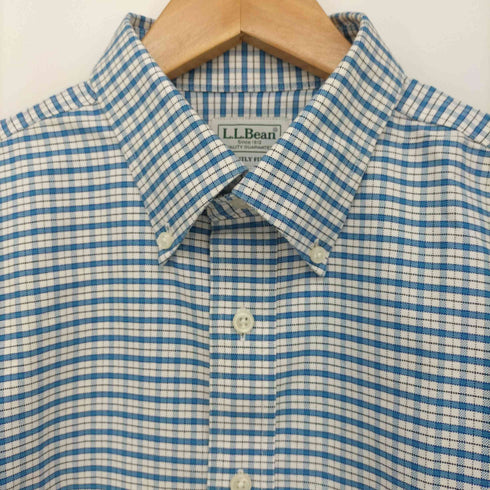 エルエルビーン L.L.Bean チェック柄ボタンダウンシャツ メンズ 15-32
