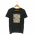 バーバリーブラックレーベル BURBERRY BLACK LABEL フロントプリント クルーネックTシャツ メンズ 2