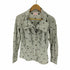 ヴィヴィアンウエストウッドレッドレーベル Vivienne Westwood RED LABEL オーブ総柄 ストライプ リボンシャツ レディース JPN:2