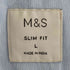 マークスアンドスペンサー MARKS&SPENCER M&S SLIM FIT ボタンダウンシャツ メンズ import:L