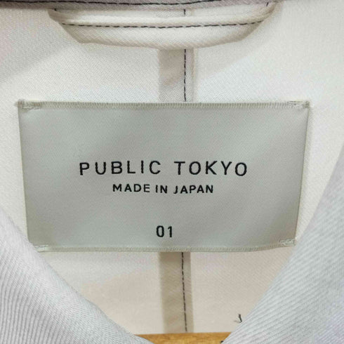 パブリックトウキョウ PUBLIC TOKYO 23SS ステッチガンフラップリラックスシャツ メンズ JPN:1