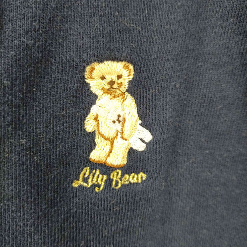 リリーブラウン Lily Brown クロップドスウェット 刺繍 ワンポイント レディース ONE SIZE