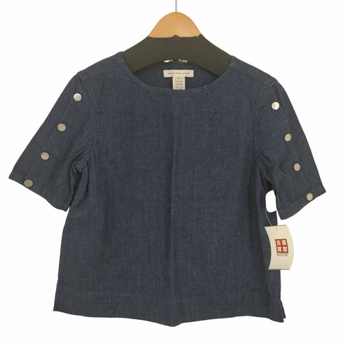 マークバイマークジェイコブス Marc by Marc Jacobs ノースリーブ デニムシャツプルオーバー レディース JPN:0