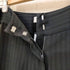 マックスマーラ MAX MARA ノータック ストライプ ワイドパンツ レディース JPN:44