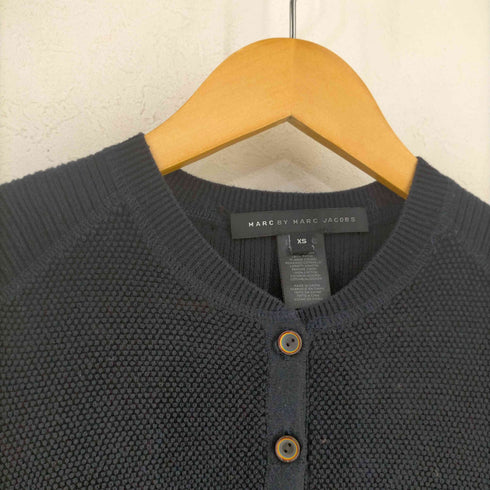マークバイマークジェイコブス Marc by Marc Jacobs サーマルヘンリーネック L/S カットソー SMOKEY BLUE レディース JPN:XS