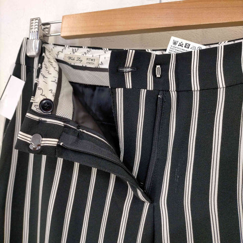 マックスマーラ ウィーケンドライン Max Mara WEEKEND LINE ストライプワイドパンツ レディース JPN:40