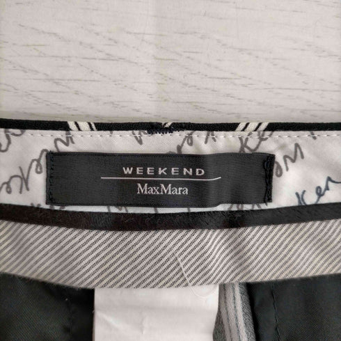 マックスマーラ ウィーケンドライン Max Mara WEEKEND LINE ストライプワイドパンツ レディース JPN:40