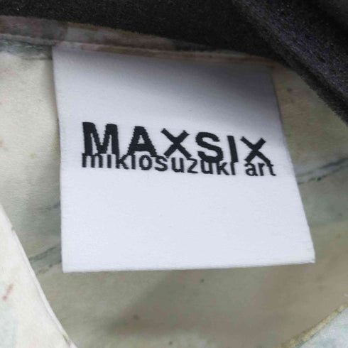 マックスシックス maxsix MIKIOSUZUKI 総柄 S/S シャツ メンズ