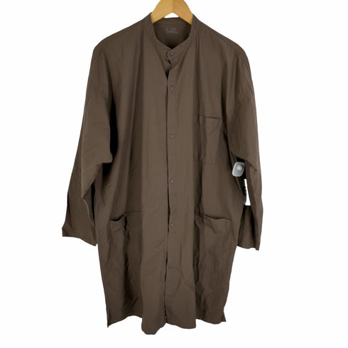 ムジラボ MUJI labo スナップボタンバンドカラーシャツ メンズ JPN:L