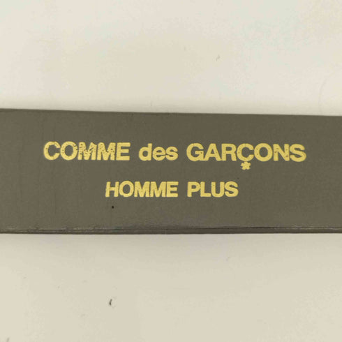 コムデギャルソンオムプリュス COMME des GARCONS HOMME PLUS レザーアジャスタブルベルト メンズ