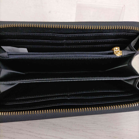 MIA BAG スタッズデザインレザーロングウォレット レディース