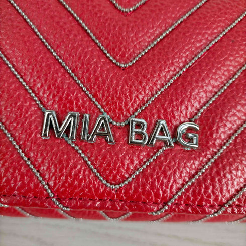 MIA BAG チェーンレザーウォレット レディース