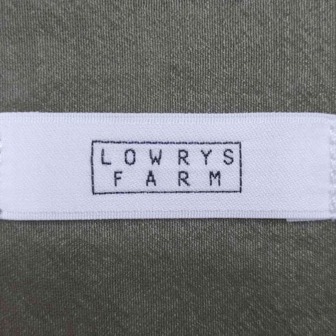 ローリーズファーム LOWRYS FARM オーバーサイズ シアー開襟半袖シャツ レディース FREE