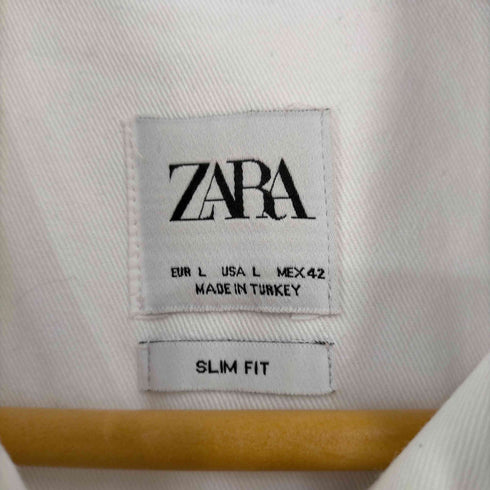 ザラ ZARA カットオフ ボタンダウンシャツ メンズ JPN:L