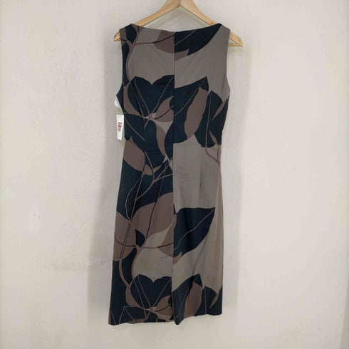 マックスマーラ MAX MARA 総柄 カシュクール ノースリーブワンピース レディース JPN:44