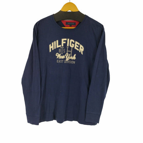 トミーヒルフィガー TOMMY HILFIGER フロントプリント L/S Tシャツ メンズ import:L