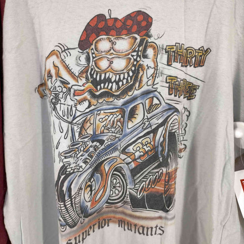 ブラック ウィドゥ BLACKWEIRDOS 22SS Monster Raglan Tee - モンスターラグランTee メンズ JPN:M