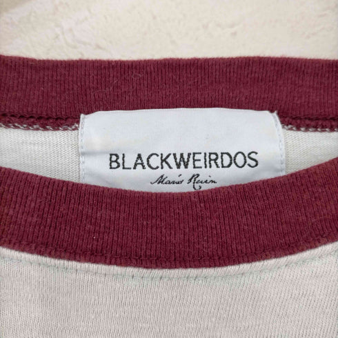 ブラック ウィドゥ BLACKWEIRDOS 22SS Monster Raglan Tee - モンスターラグランTee メンズ JPN:M