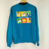 LOONEY TUNES 両面プリントクルーネックスウェット メンズ import:M