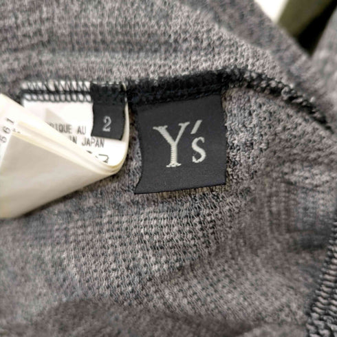 ワイズ Y’s 市松柄グラデーションコットンニット レディース JPN:2
