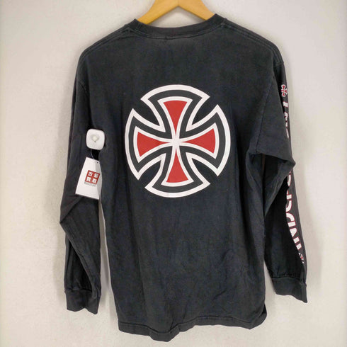 インディペンデント INDEPENDENT 袖バックプリント長袖Tシャツ メンズ JPN:M