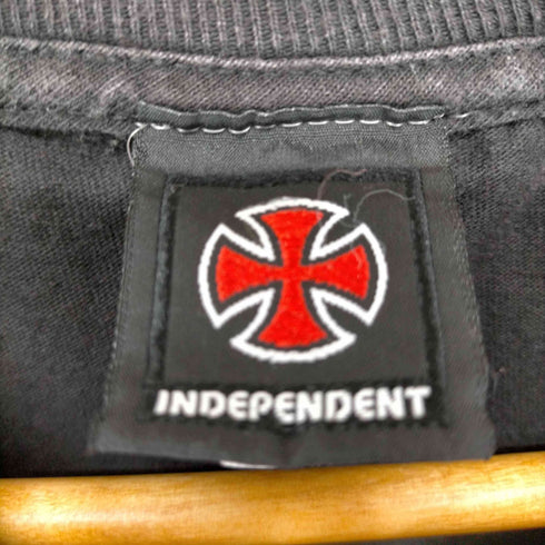 インディペンデント INDEPENDENT 袖バックプリント長袖Tシャツ メンズ JPN:M